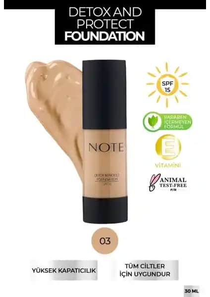 Note Cosmetics Fondöten Karşılaştırması: Detox & Protect ile Matifying Extreme Wear
