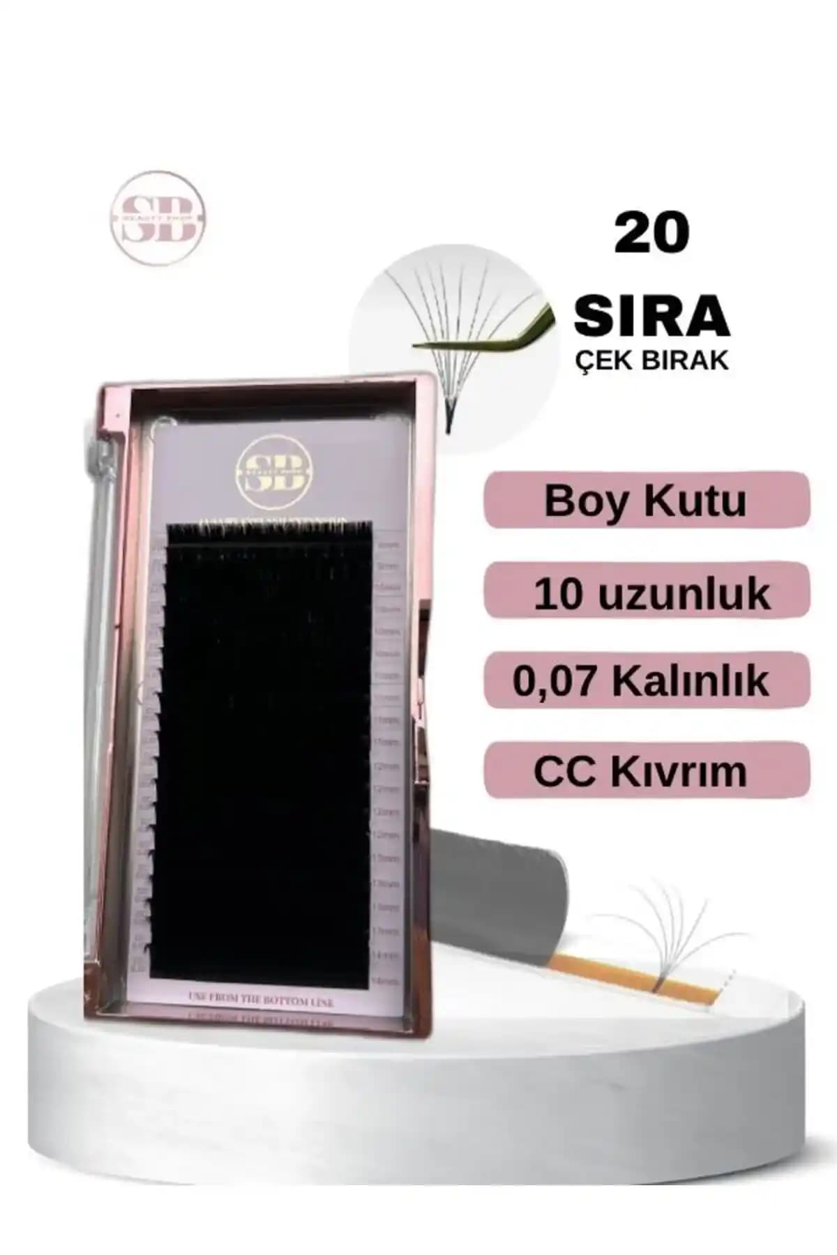 0.07 mm Kalınlığında İpek Kirpikler: Doğal ve Hacimli Görünüm İçin En Uygun Seçenekler