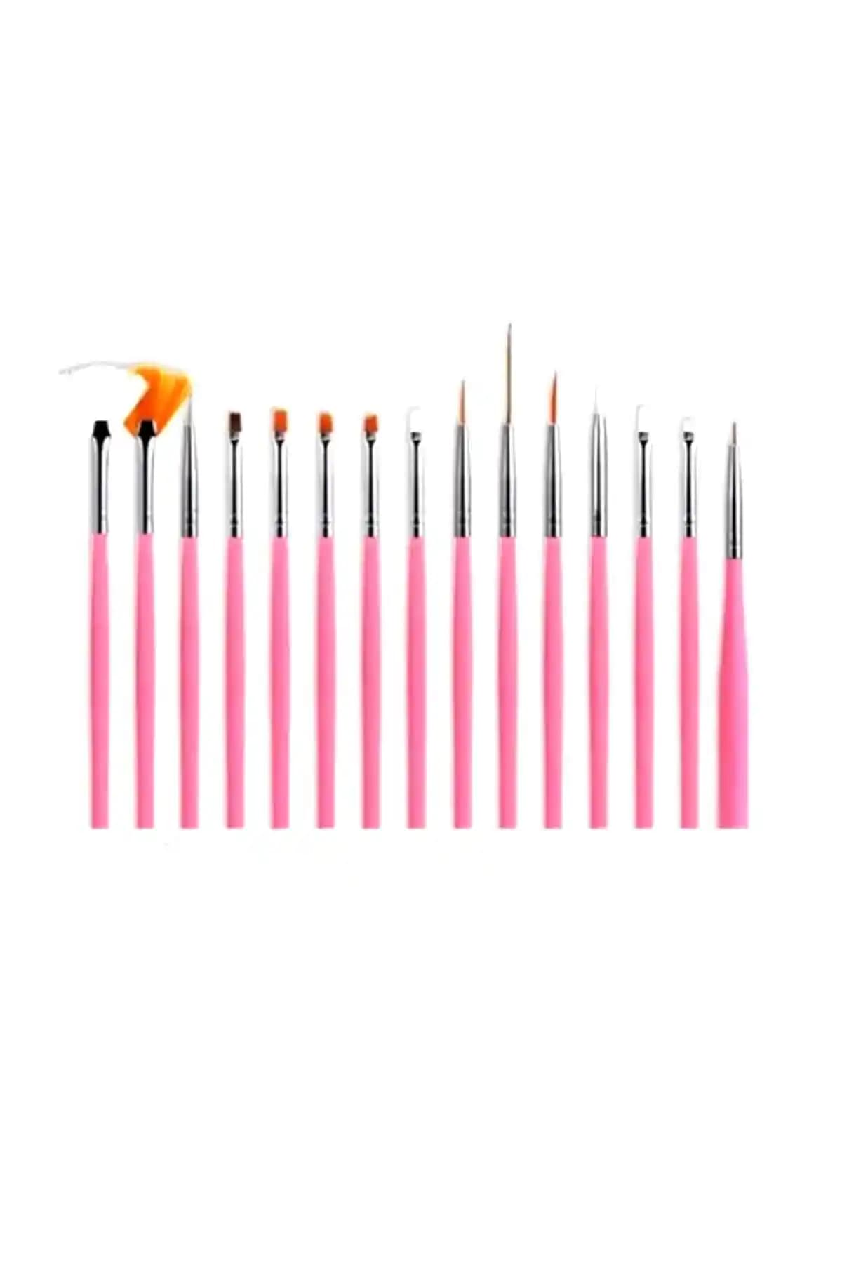 15'li Tırnak Tasarımı Fırça Setleri: Profesyonel ve Ev Kullanımı İçin Çok Yönlü Araçlar