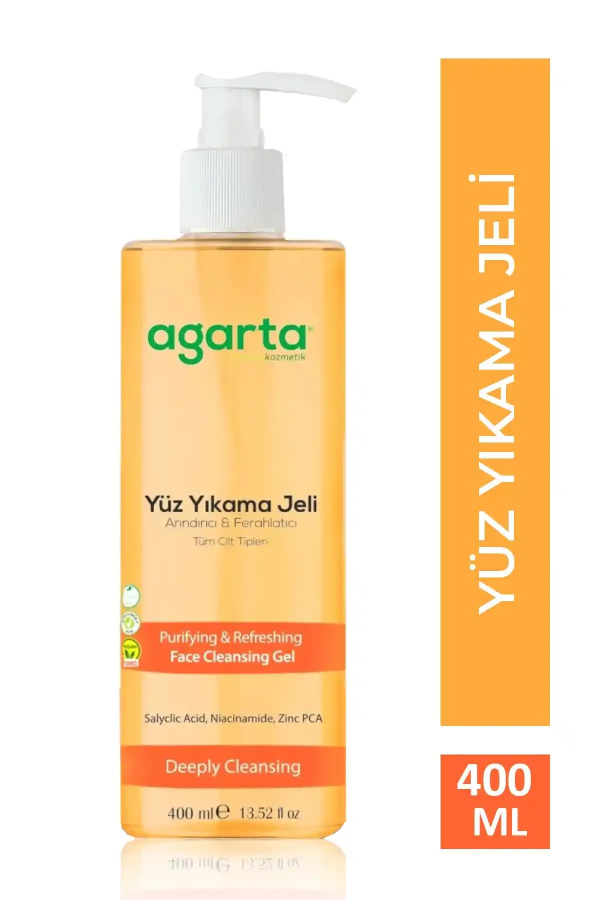 Agarta Arındırıcı Yüz Jeli: Doğal İçeriklerle Derinlemesine Temizlik ve Sebum Dengeleme