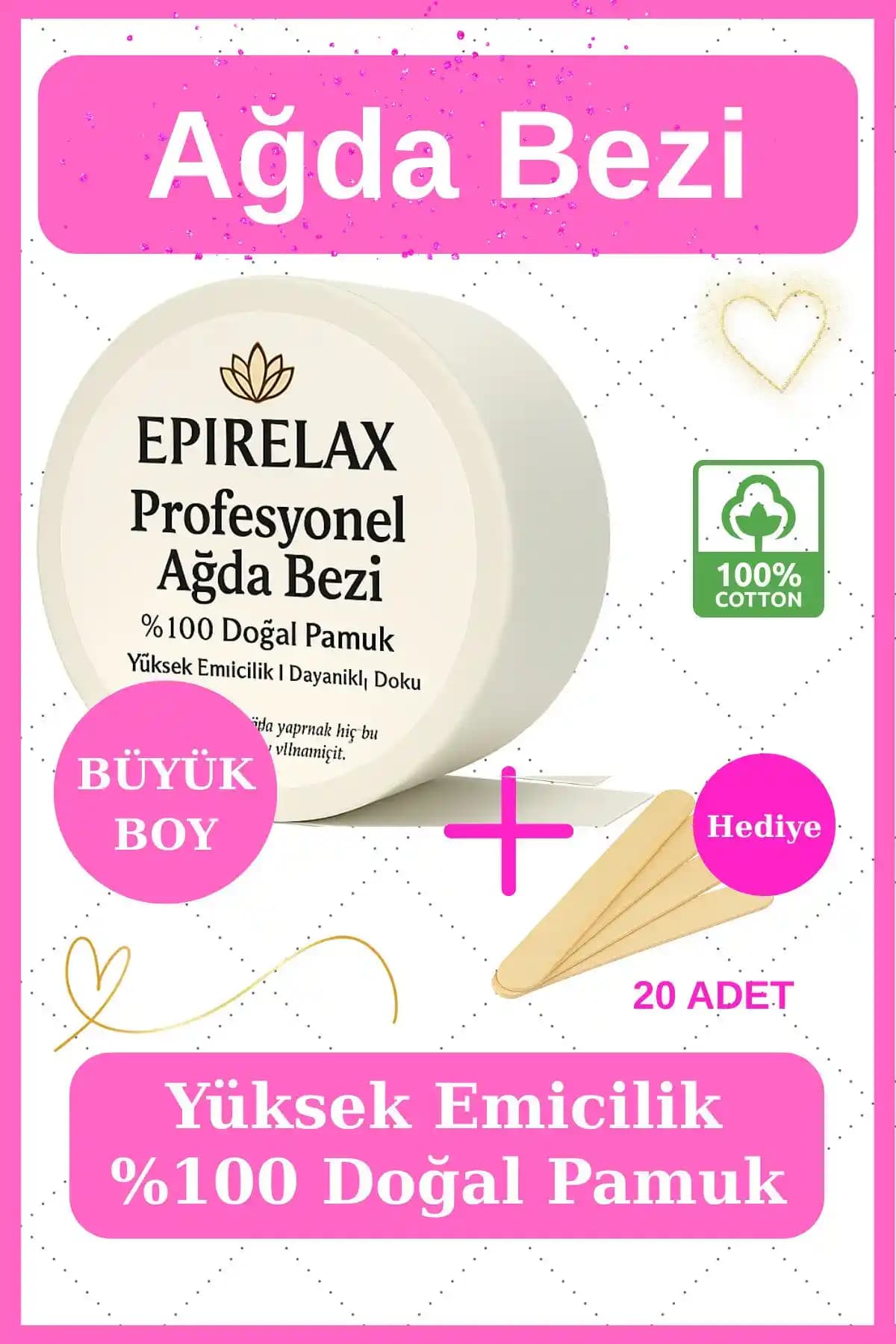 Ağda Uygulamalarında 100'lü Spatula Setleri: Hijyen ve Pratiklik Sunan Ekonomik Çözümler