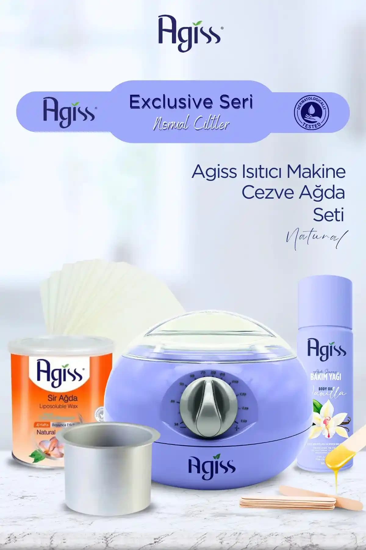 Agiss Soyulabilir Ağda: Cilt Dostu ve Pratik Kullanımlı Ağda Çözümü