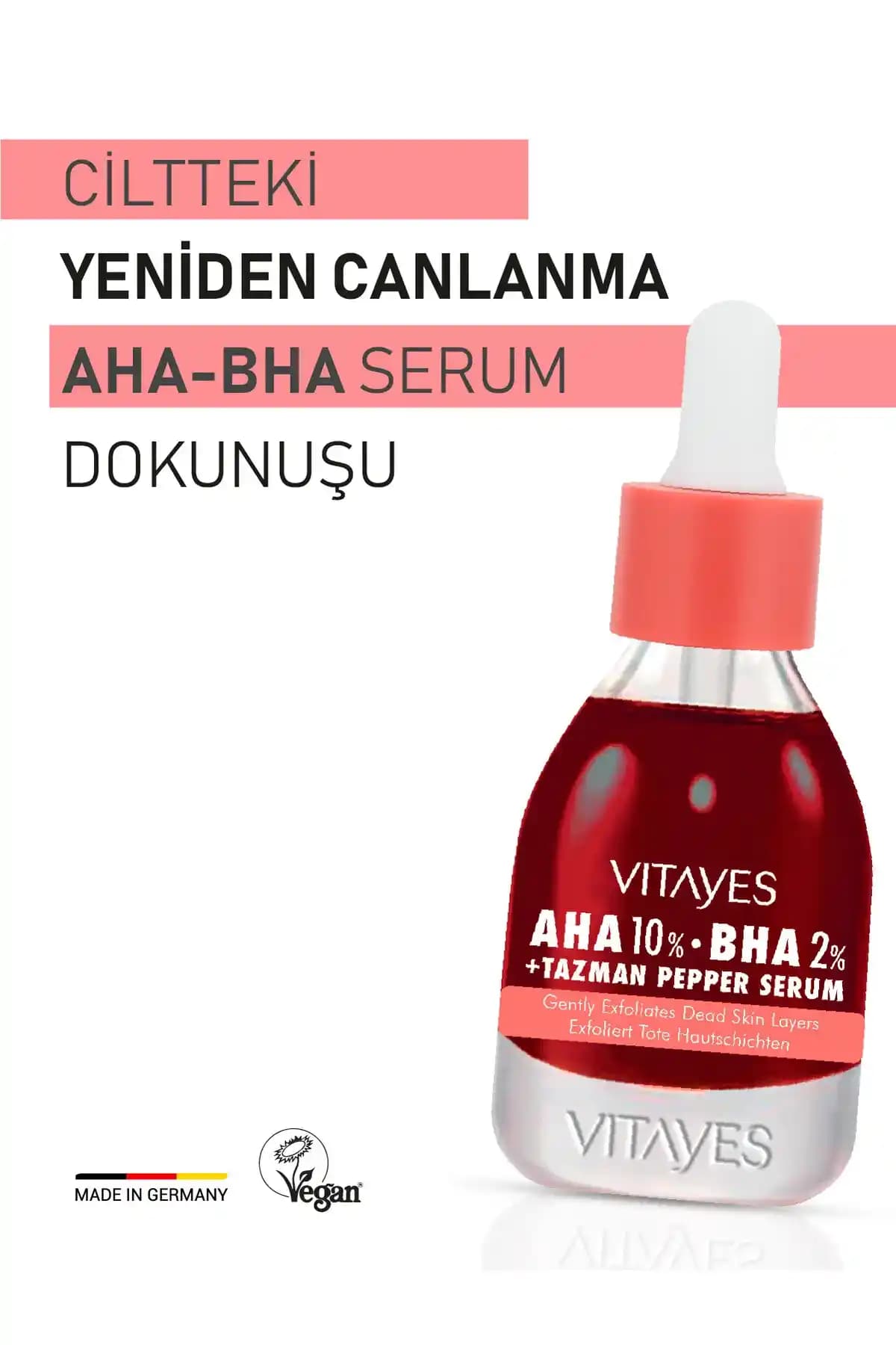 AHA, BHA ve C Vitamini Serumu: Cilt Bakımında Güçlü ve Çok Yönlü Kombinasyon