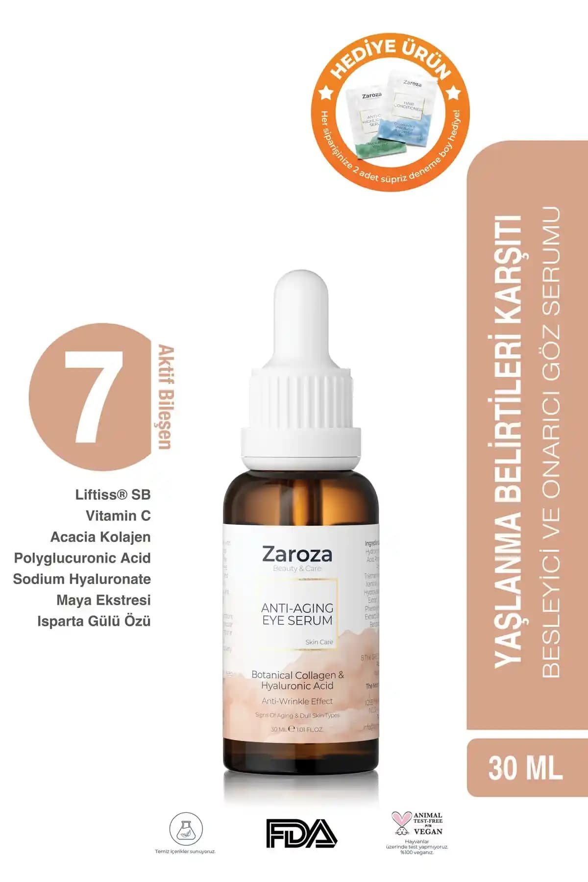 Anti-Aging Göz Serumu: Nemlendirici ve Gençleştirici Özellikleriyle Göz Çevresi Bakımı