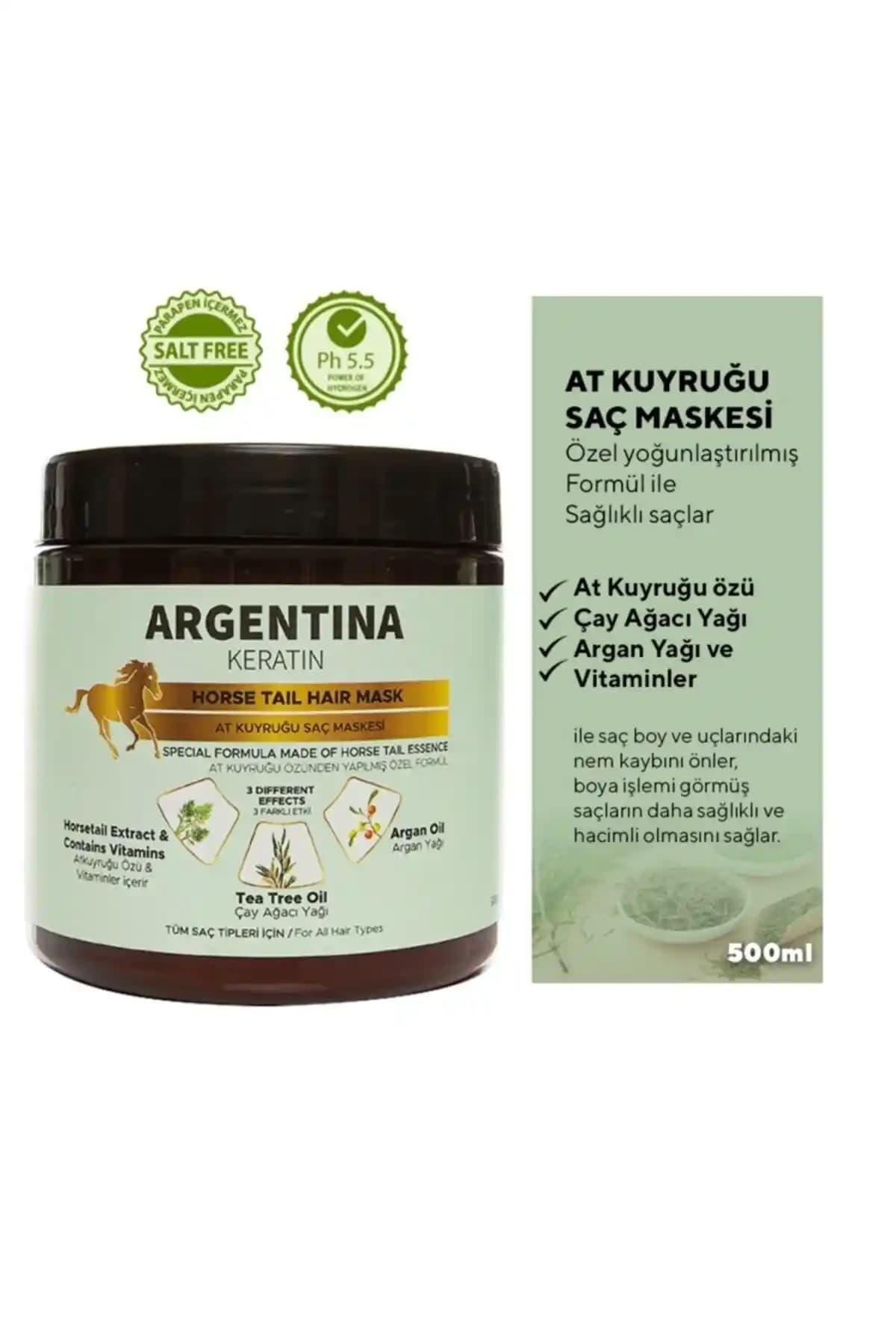 Argentina Keratin ve Saç Maskeleri ile Saç Sağlığını Güçlendirin ve Parlaklık Kazanın