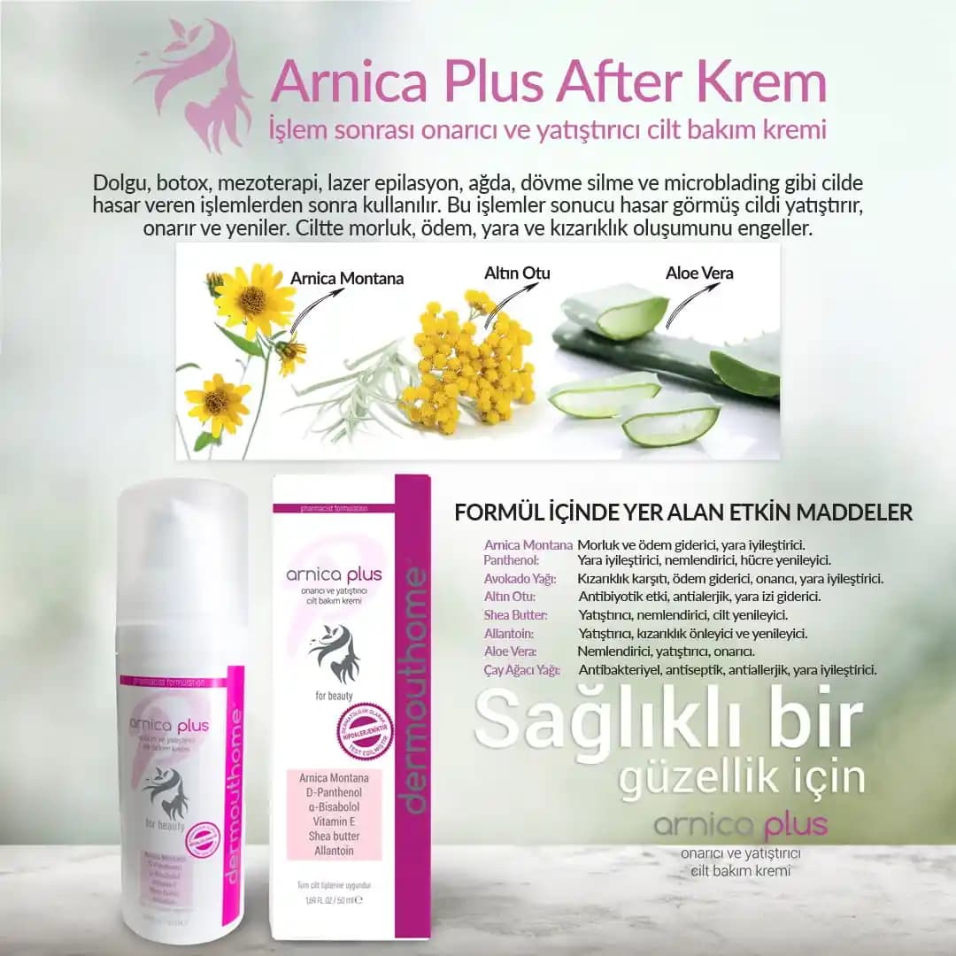 Arnica ile Doğal Cilt Bakımı: Hassas ve Tahriş Olmuş Ciltler İçin Güçlü Bir Seçenek