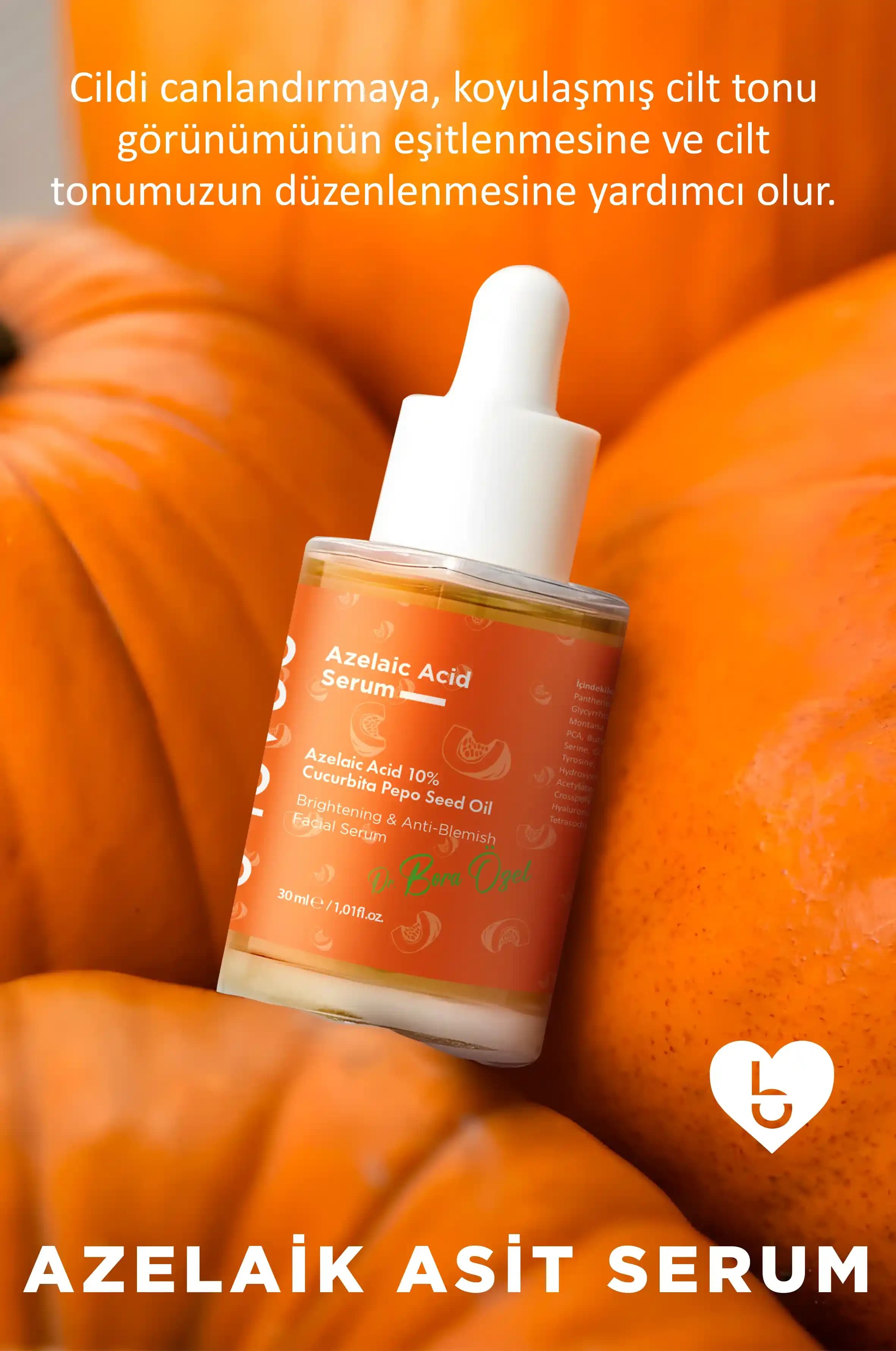 Azelaik Asit Serumu: Cilt Sorunlarına Çözüm Sunan Güçlü Bir Cilt Bakım Ürünü