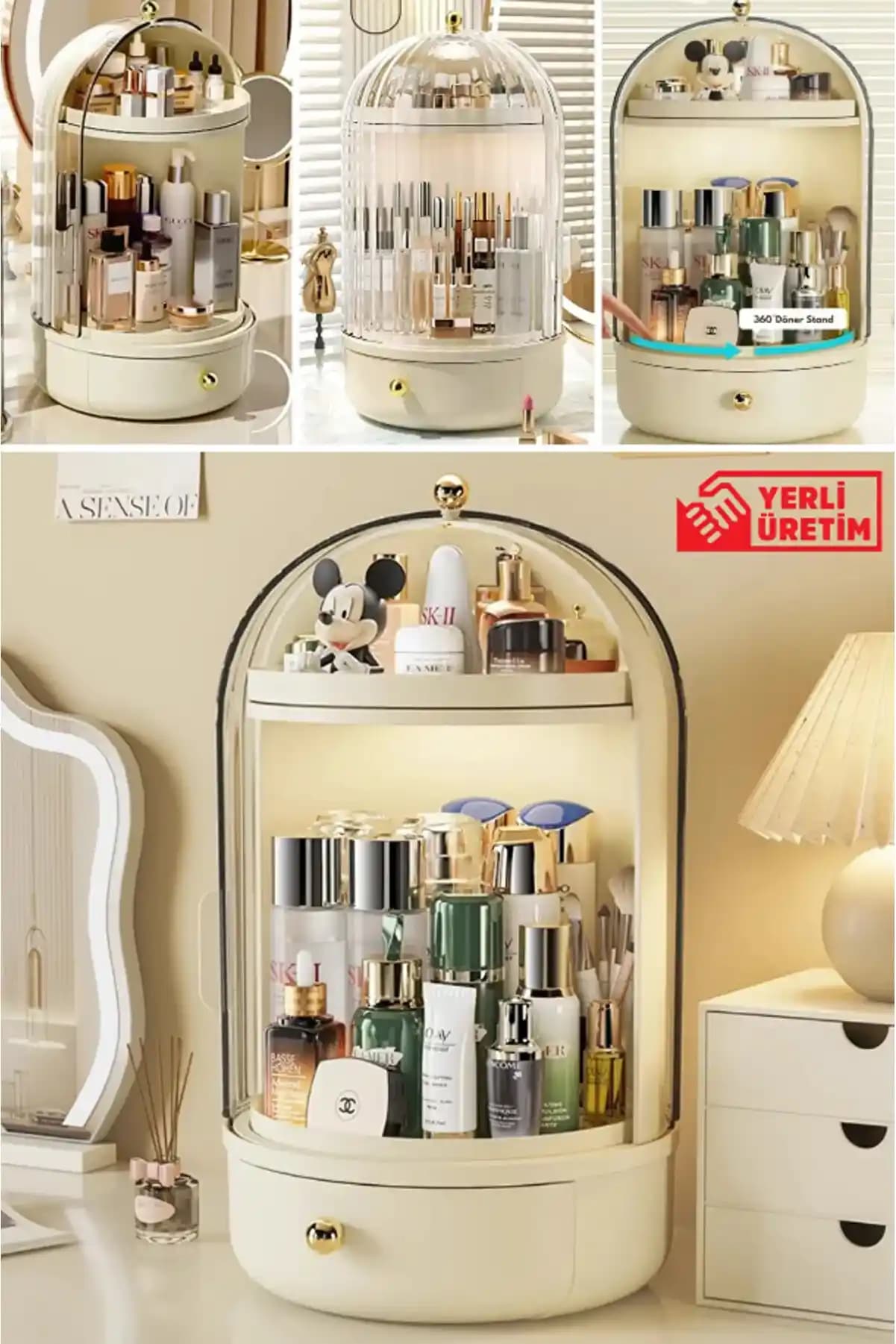 Başlangıç Seviyesi Kozmetik Organizer Seçenekleri ve Kullanım İpuçları