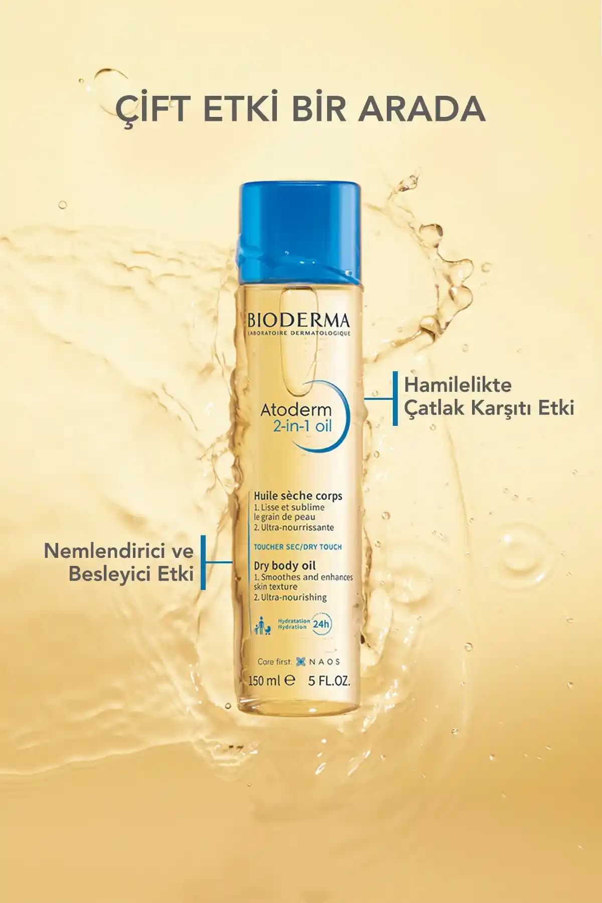 Bioderma Atoderm Cilt Bariyerini Güçlendiren ve Nemlendiren Hassas Cilt Bakım Ürünü