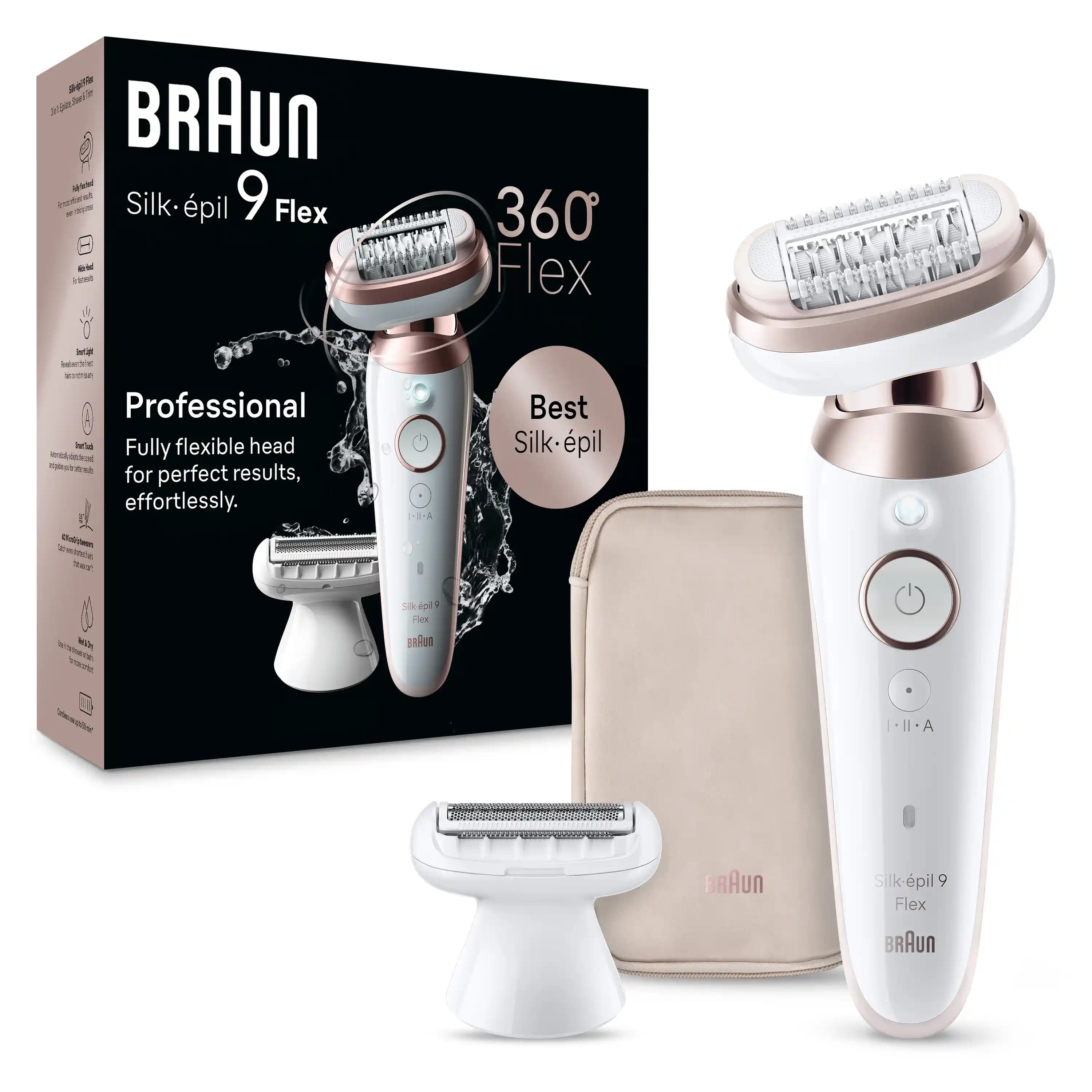 Braun Silk Epil 9 Flex 9-030: Yüksek Performanslı ve Konforlu Epilasyon Cihazı