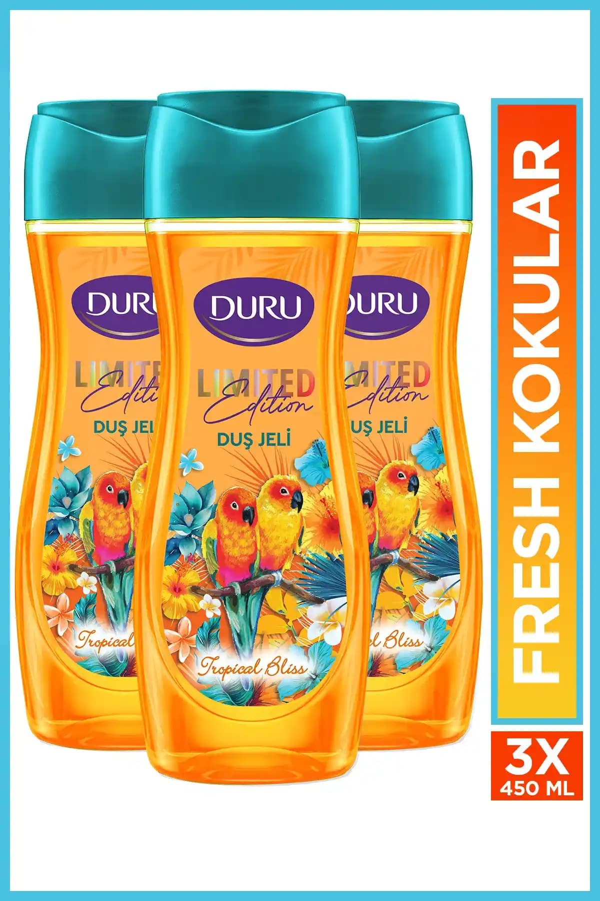 Büyük Boy 3x450 ml Duş Jeli: Ekonomik ve Cilt Dostu Temizlik Çözümü