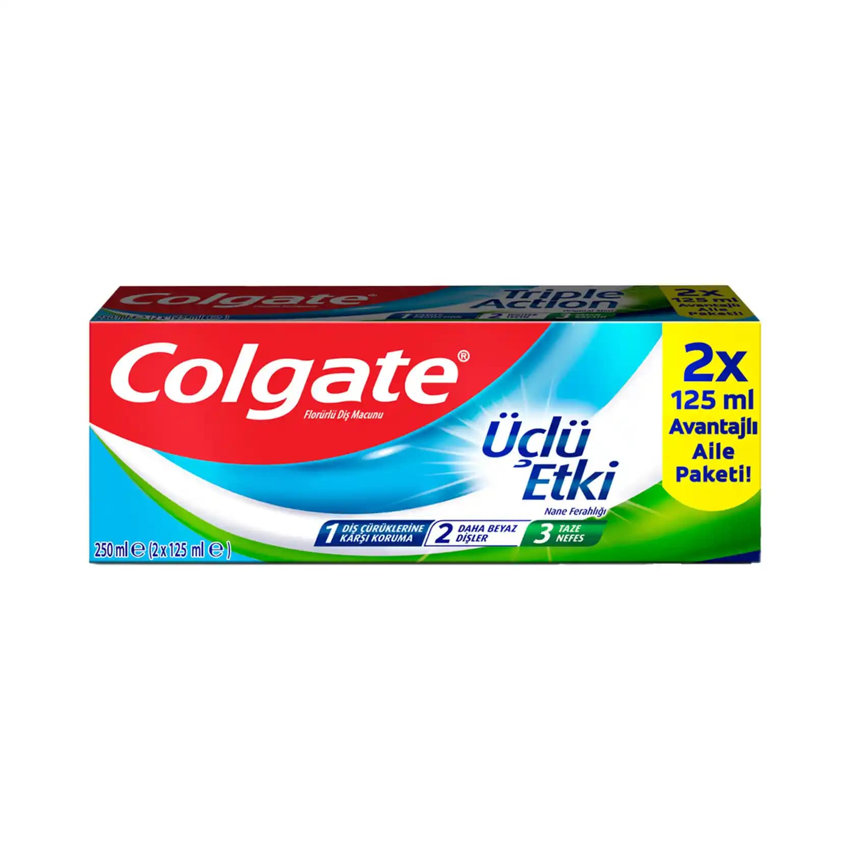 Colgate Üç Etki Beyazlatıcı Diş Macunu: Günlük Temizlik ve Estetik İçin Çok Yönlü Çözüm