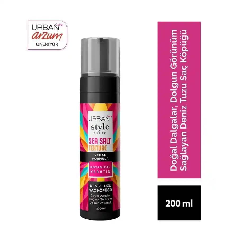 Deniz Tuzu Bazlı Saç Köpükleri ile Doğal Hacim ve Doku Kazanımı