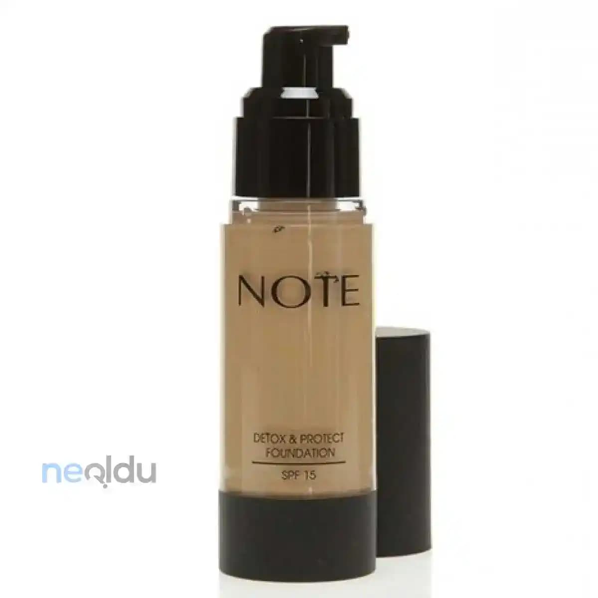 Detox Protect Fondöten: Cilt Bakımını Entegre Eden Doğal Görünüm Sağlayan Ürün