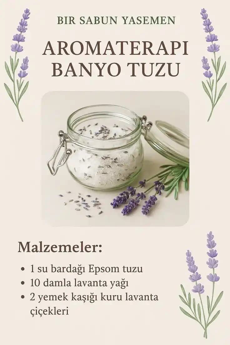 Doğal Banyo Tuzu ve Minerallerin Cilt Rahatlatıcı Etkileri Hakkında Bilgi