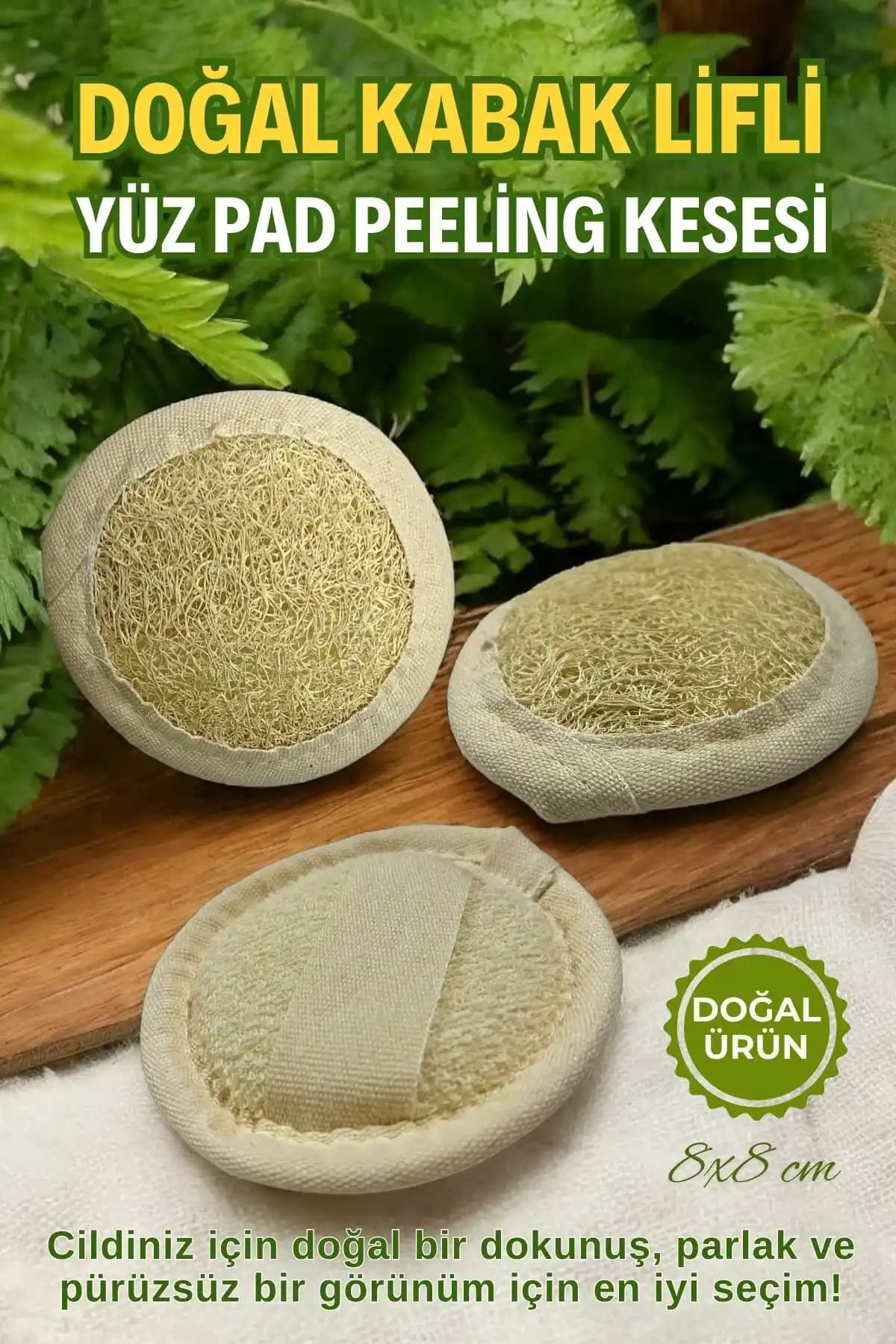 Doğal Kabak Peeling Kesesi ile Cilt Sağlığını Destekleyen Organik Bakım Yöntemi