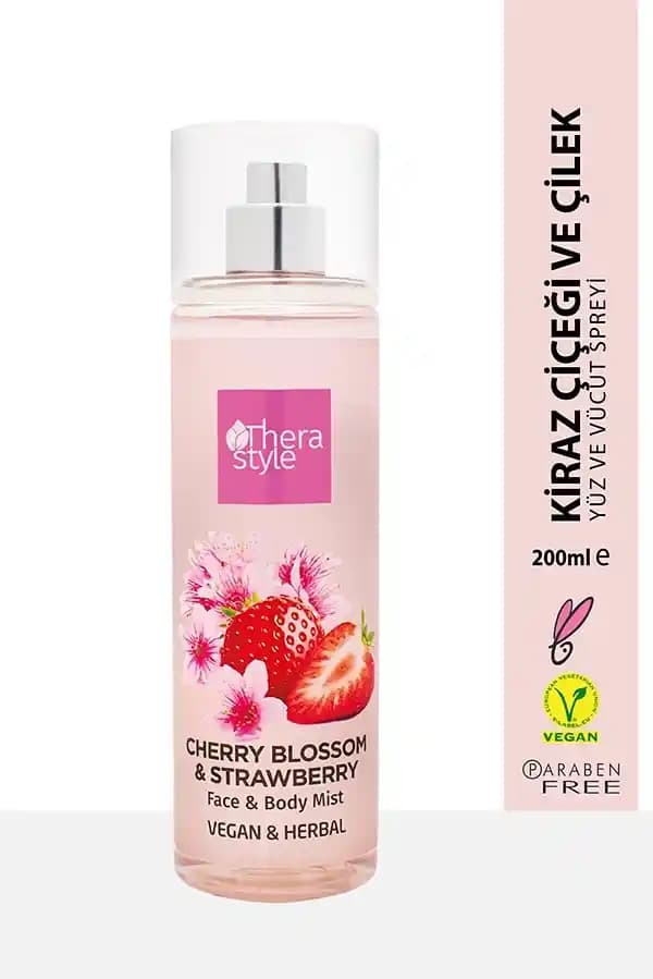 Doğal Kiraz Çiçeği Aromalı Vücut Spreyi: Ferahlatıcı ve Doğal İçerikli Günlük Kullanım Ürünü