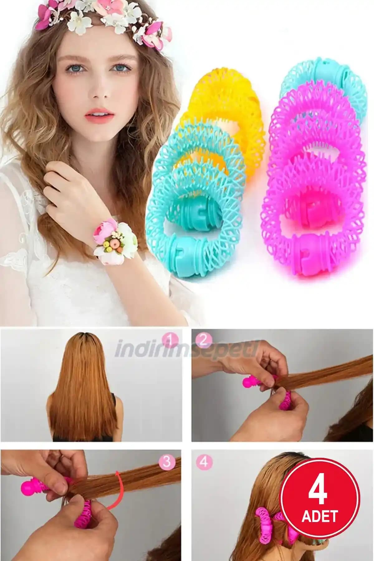 Donut Bigudi ile Hacimli ve Doğal Görünümlü Saç Şekillendirme Rehberi