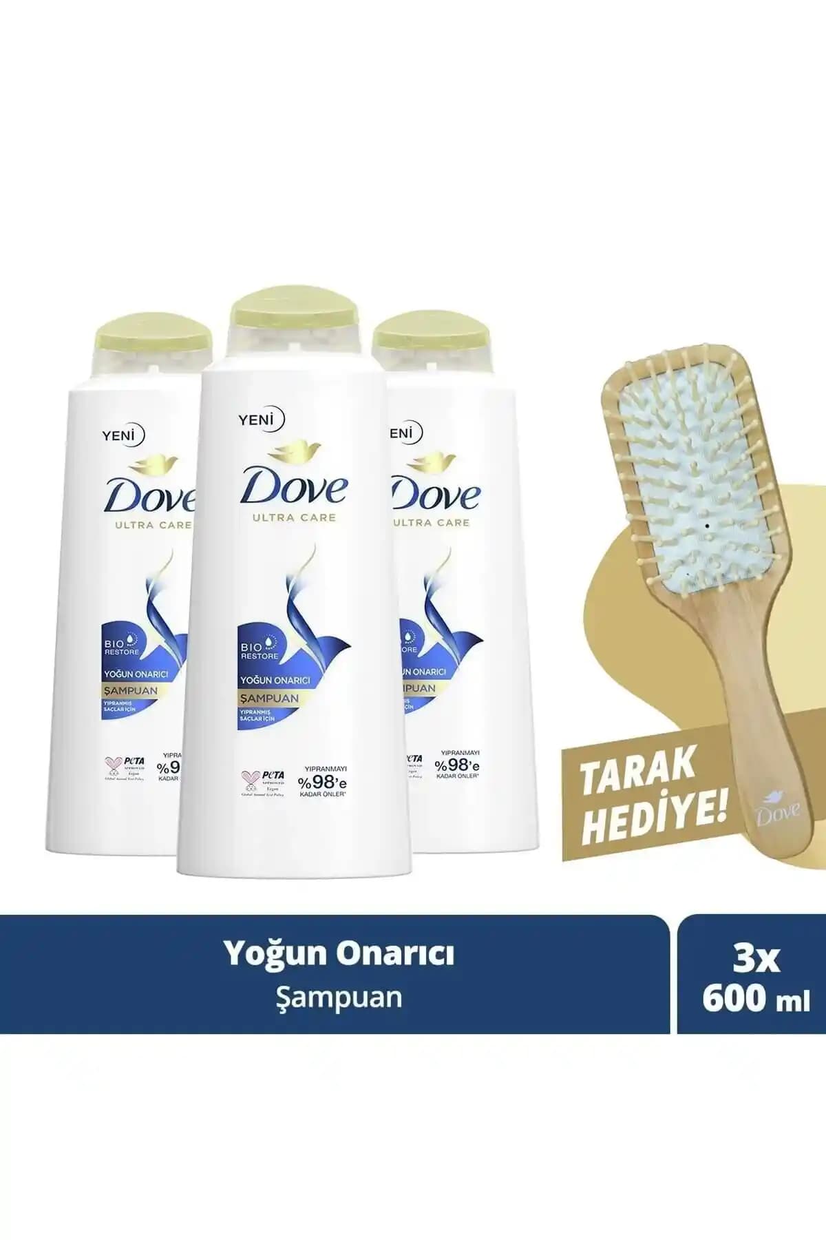 Dove Saç Onarımı Şampuanları ile Güçlü ve Sağlıklı Saçlara Kavuşun