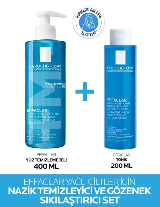 Effaclar Tanışma Seti: Yağlı Ciltler İçin Gözenek Sıkılaştırıcı ve Matlaştırıcı Çözüm