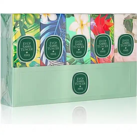 Eyüp Sabri Tuncer 5'li Kolonya Setleri Geleneksel ve Modern Aromalarla Hediye Alternatifi
