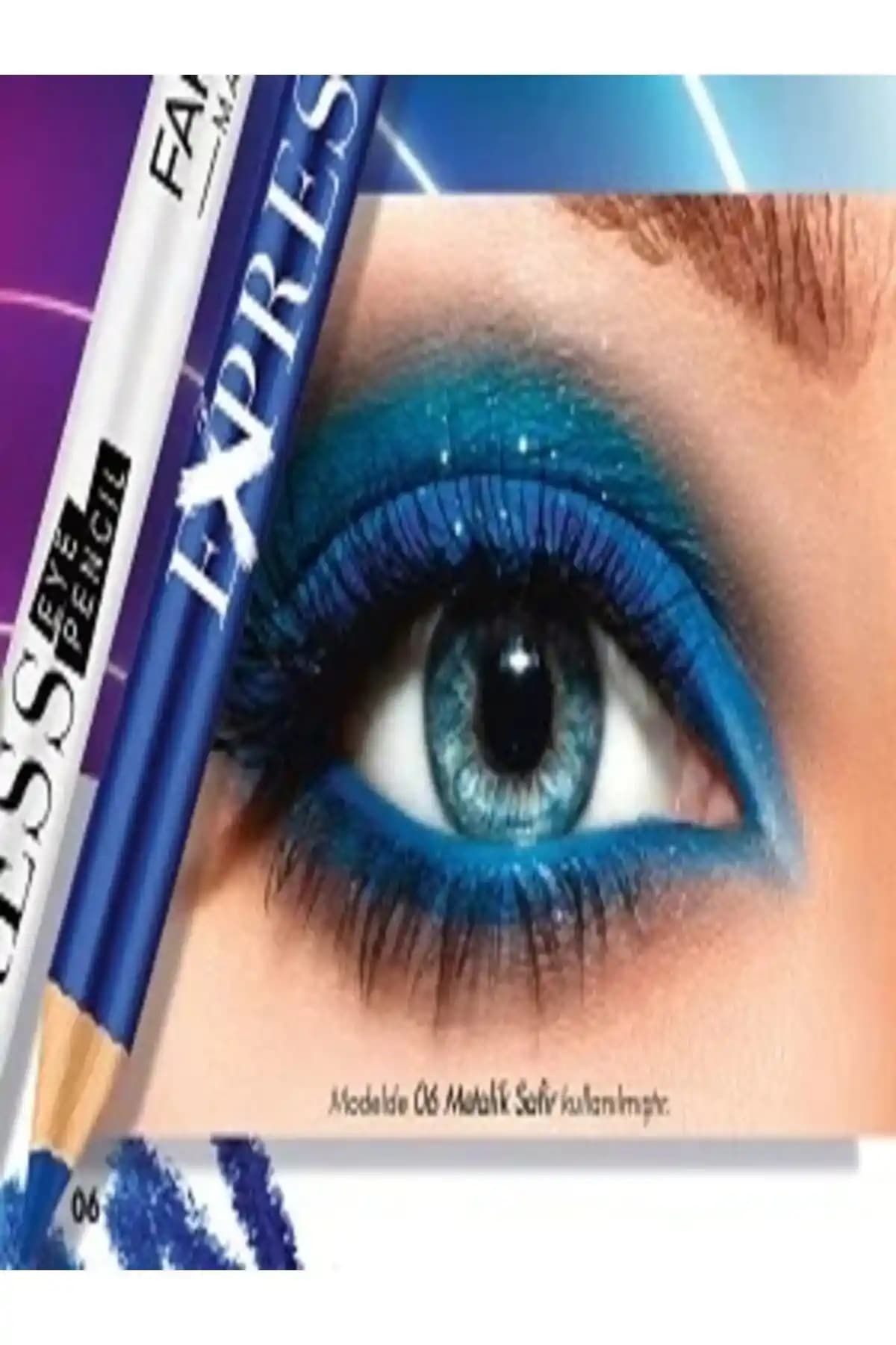 Farmasi Express Metalik Safir Göz Kalemi ile Zarif ve Kalıcı Göz Makyajı Çözümü