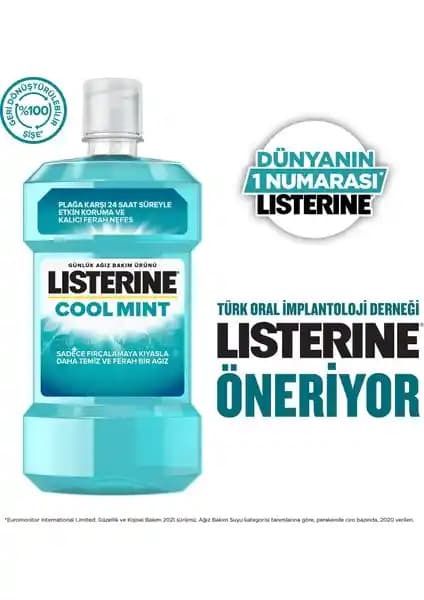 Ferah Nefes İçin Listerine Ağız Suyu Kullanımı ve Faydaları