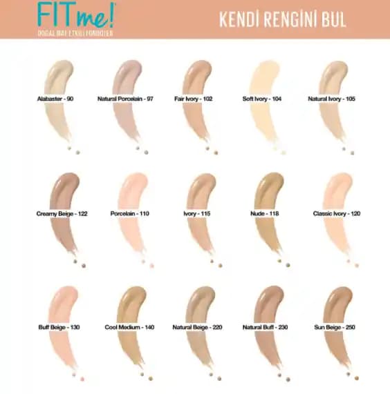 Fondoten Seçiminde Cilt Renkleri ve Uygulama Teknikleriyle Doğal Görünüm Elde Etme