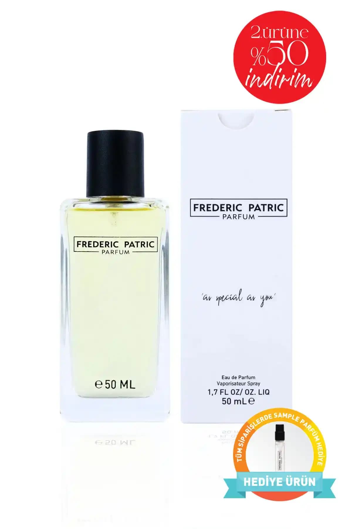 Frederic Patric Kadın Parfümü 50 ml: Estetik ve Kullanışlı Parfüm Seçenekleri