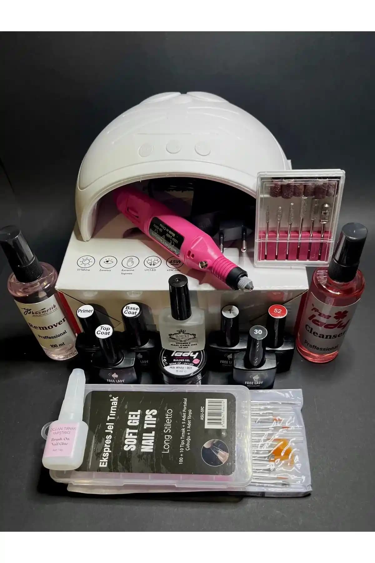 Freelady protez tırnak seti ile kişisel bakım ve estetik trendleri