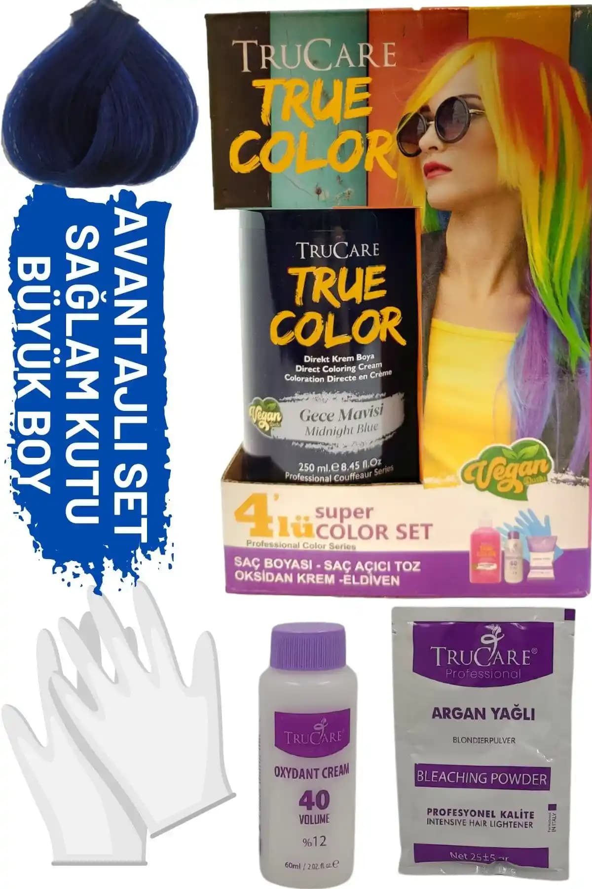 Gece Mavisi Kalıcı Saç Boyası Setleri: Renk ve Kalıcılıkta Yeni Trendler