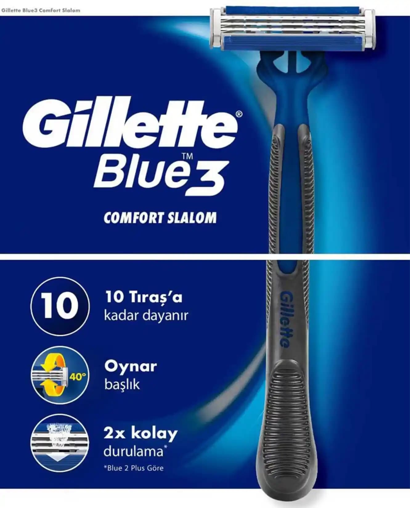Gillette Blue3 Tıraş Bıçağı: Güvenilir ve Konforlu Tıraş Deneyimi İçin Öne Çıkan Özellikler