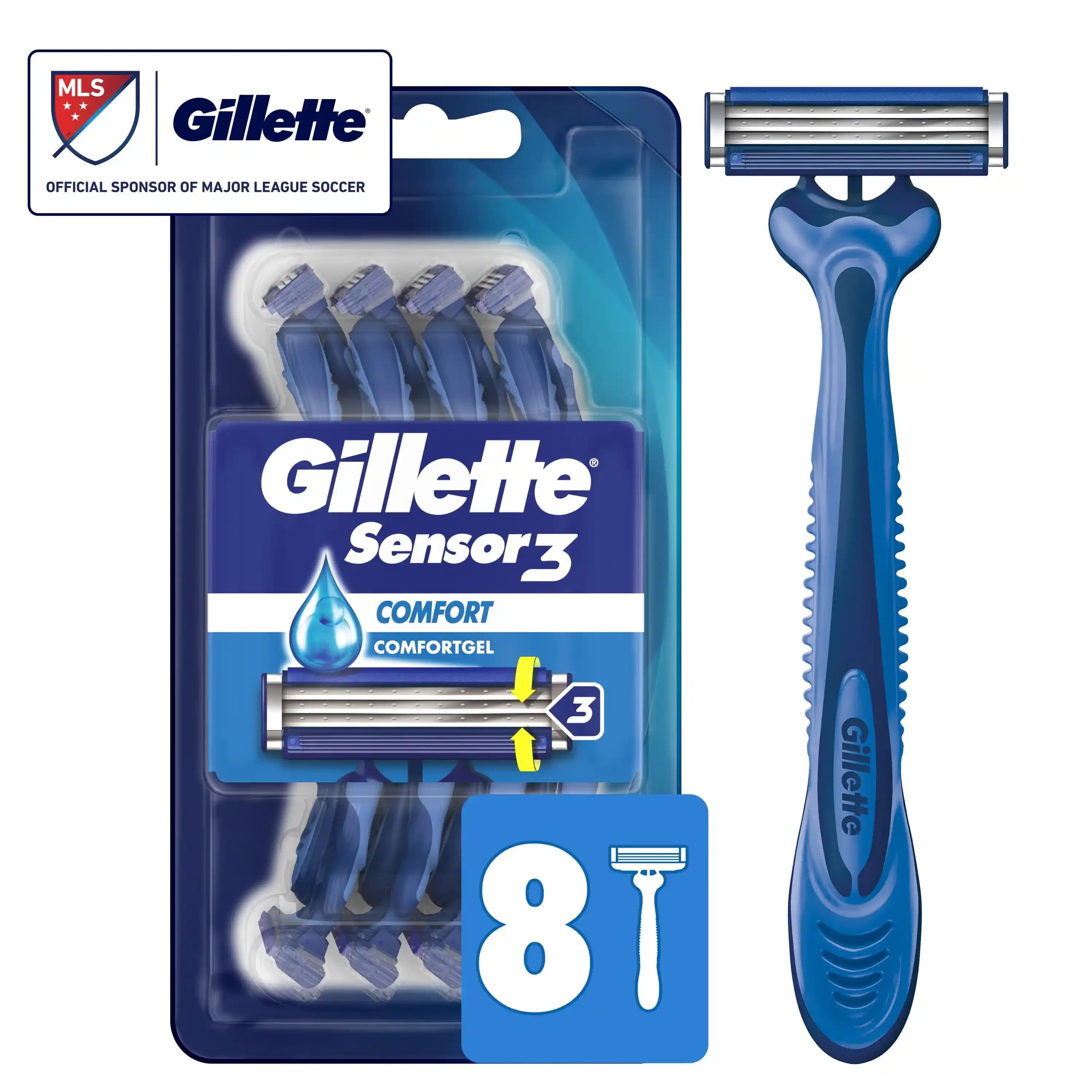 Gillette Blue3 ve Sensor3: Tıraş Bıçağı Seçiminde Detaylı Karşılaştırma ve Kullanıcı Tercihleri
