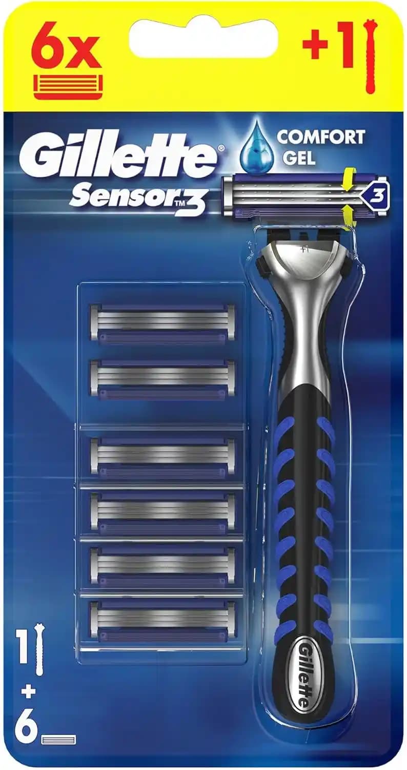 Gillette Sensor3 ile Konforlu ve Hassas Ciltlere Uygun Tıraş Deneyimi