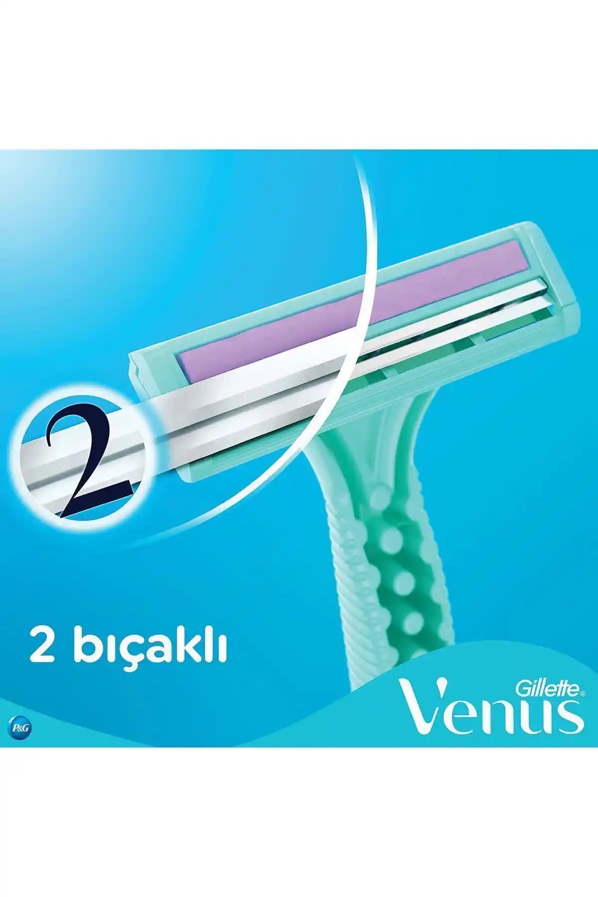 Gillette Venus Kadın Kullan-At Bıçakları: Hijyen ve Kolaylık Sunan Modern Tıraş Çözümü
