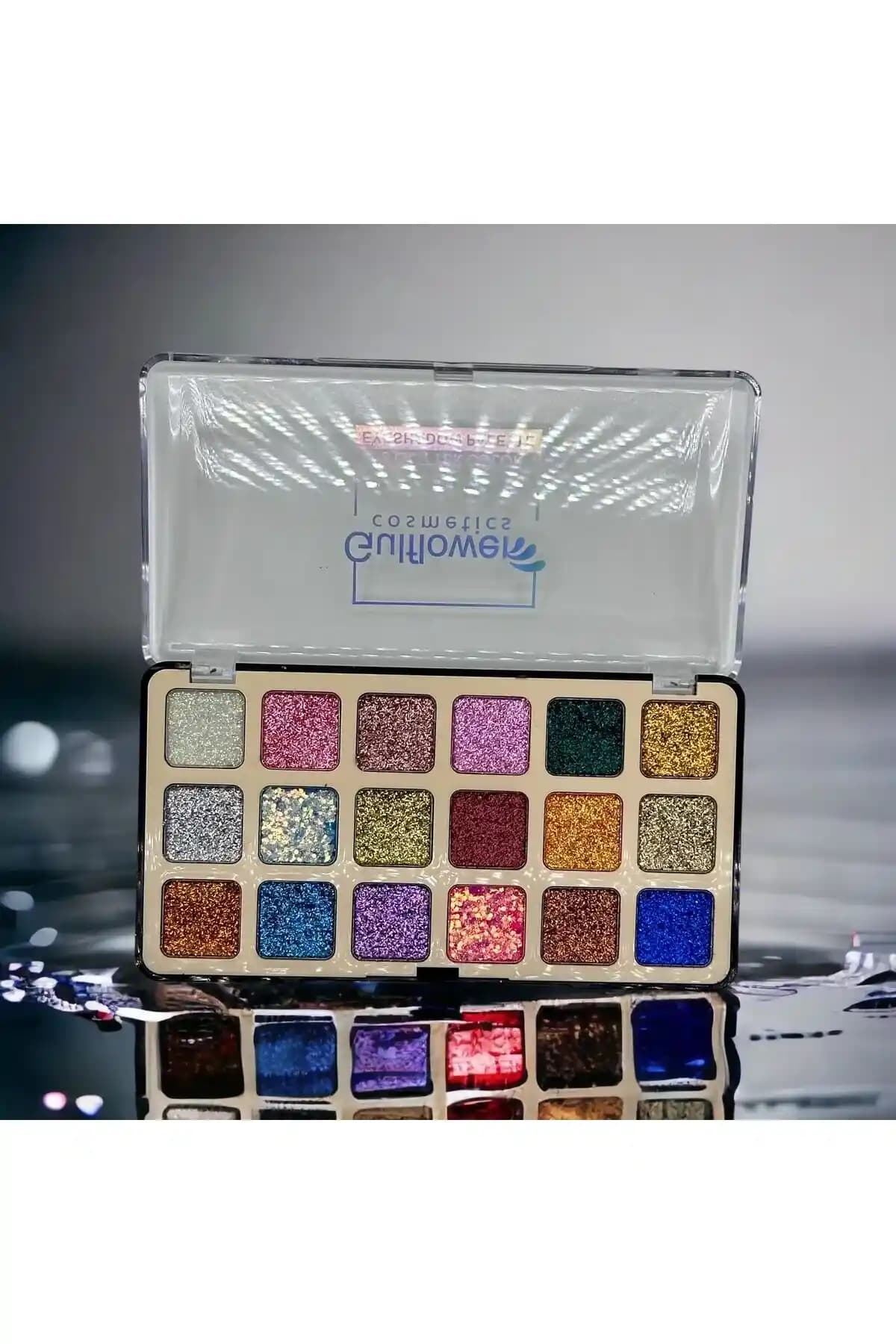 Göz Makyajında Parıltının Gücü: Gulflower ve Rival Beauty Glitter ve Far Çeşitleri