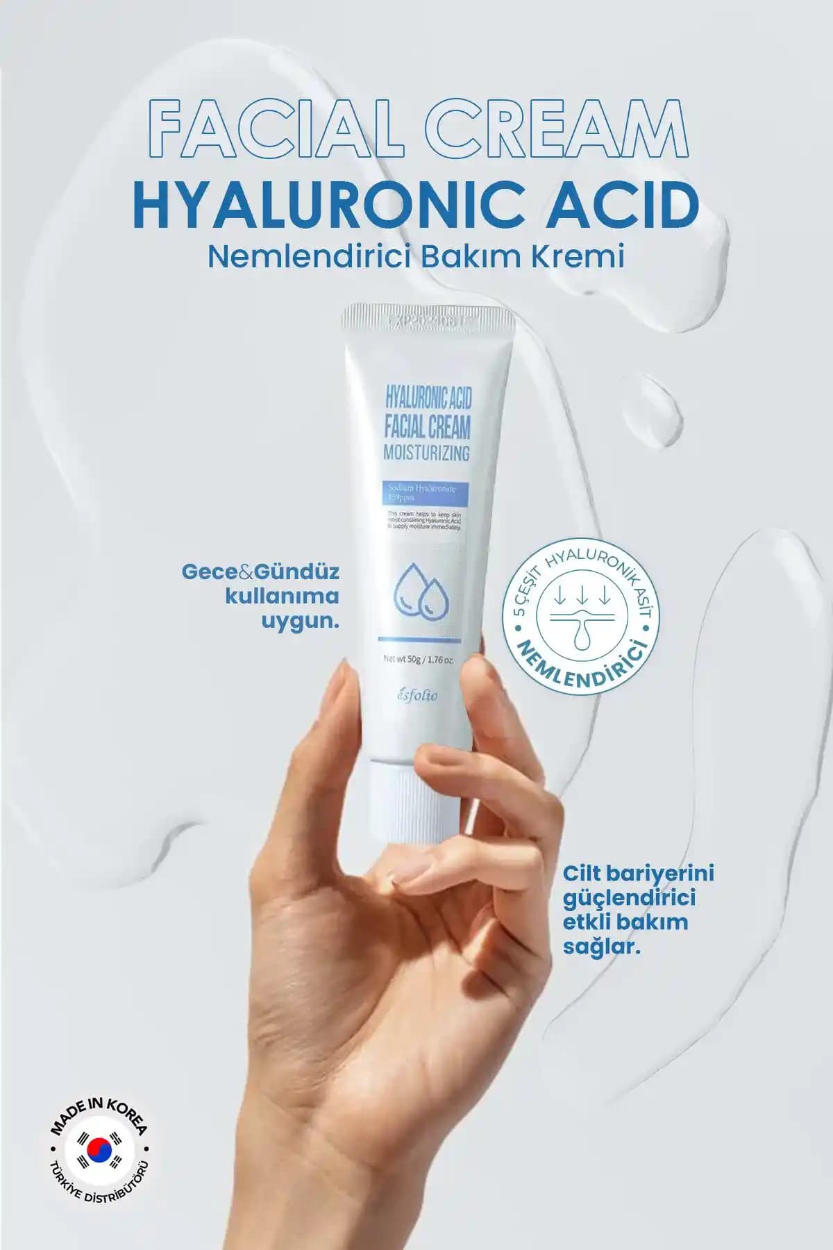 Hyaluronic Asit İçeren Nem Kremeleri: Cilt Bakımında Yeni Bir Dönem