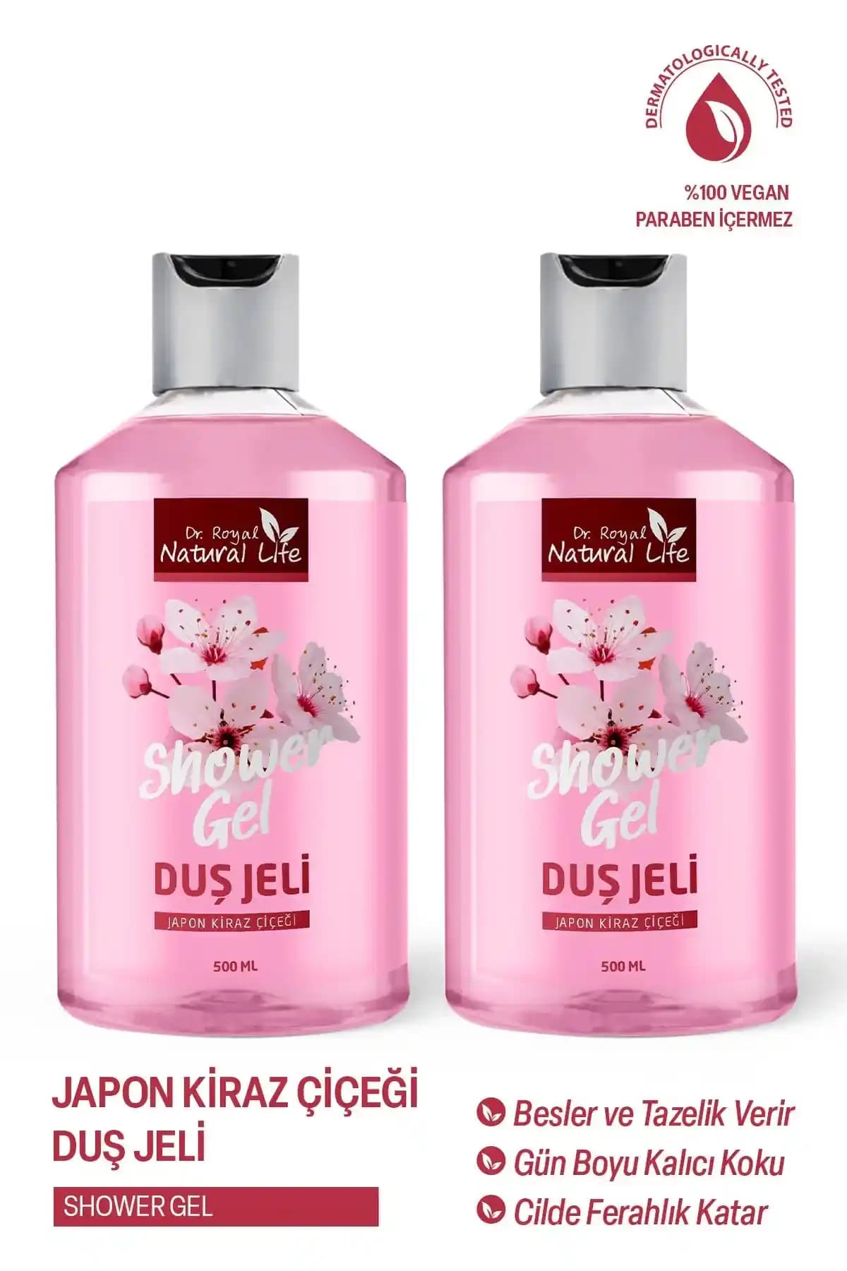 Japon Kiraz Çiçeği Kokusu ve Nemlendirici Banyo Jeli ile Doğal Bakım Deneyimi