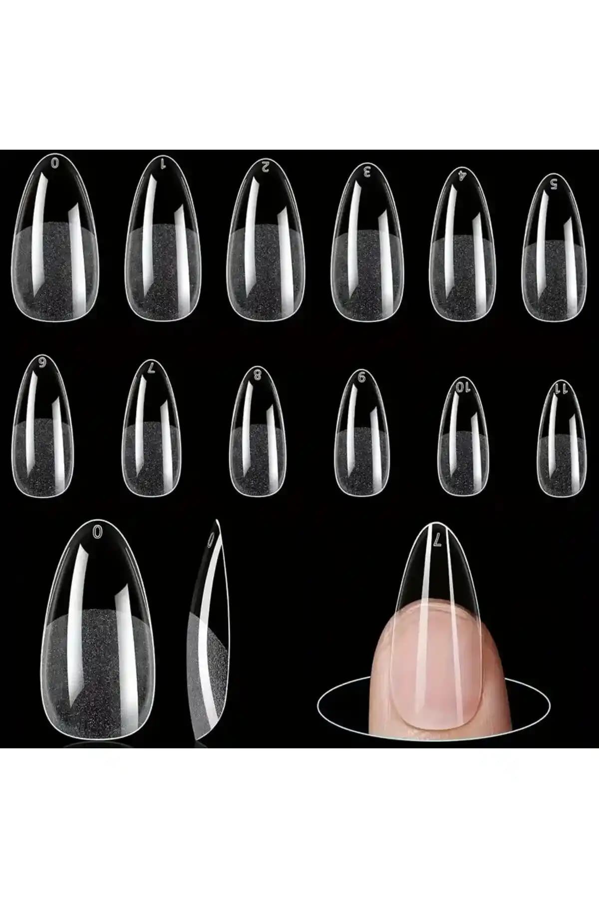 Jel Badem Tırnak Ucu Seti 24 Parça: Estetik ve Dayanıklı Tırnaklar İçin Uygun Çözüm