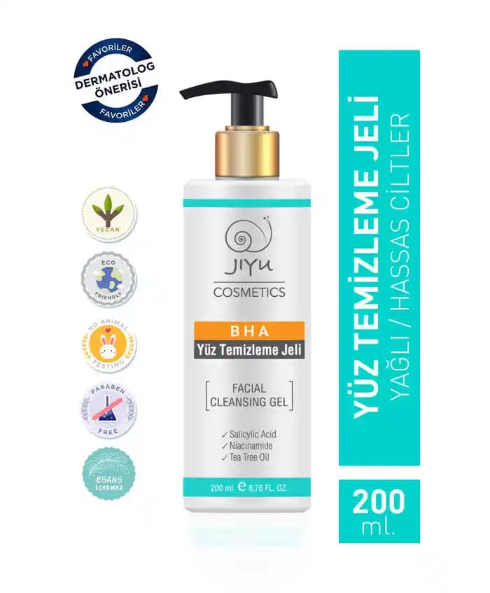 Jiyu Doğal İçerikli Sivilce Temizleme Jeli Cilt Sağlığını Destekleyen Güçlü Formül