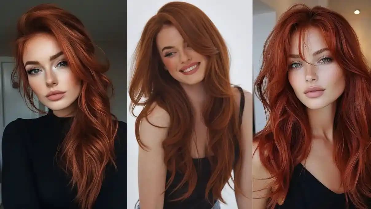 Kahve ve Kızıl Saç Rengi Karışımı: Doğal ve Sıcak Görünüm İçin En İyi Seçenekler