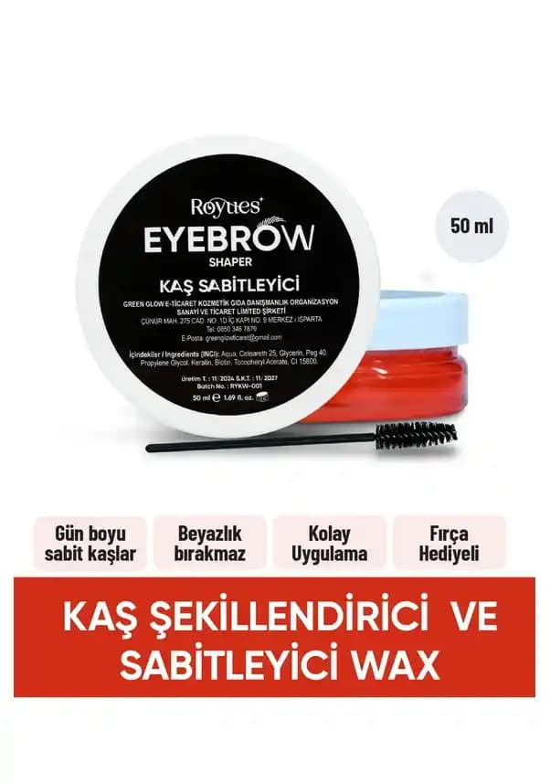 Kaş Şekillendirme ve Sabitleme Wax'ları: Doğal ve Uzun Süreli Çözüm Sunan Ürünler