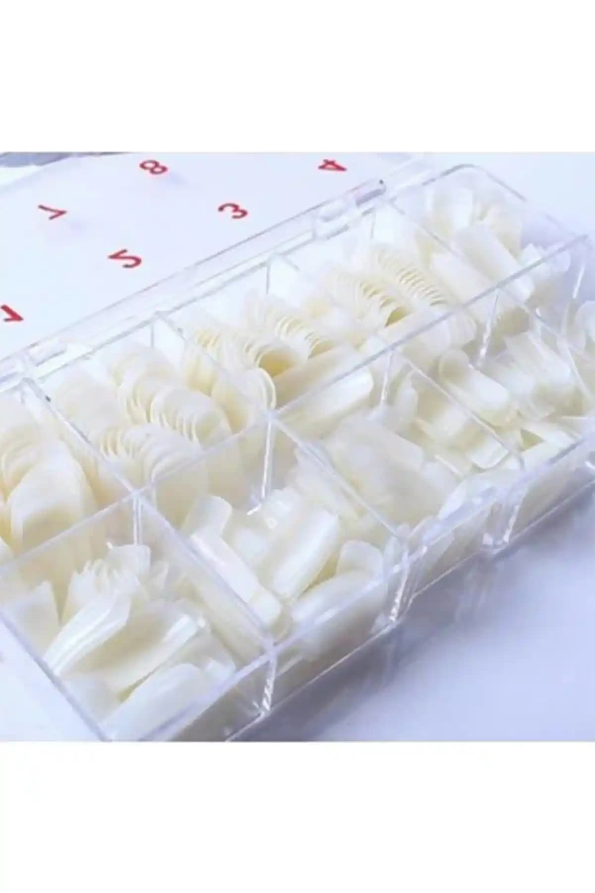 Kemik Yarım Ay 500'lü Tırnak Setleri ile Doğal ve Sağlıklı Tırnak Bakımı