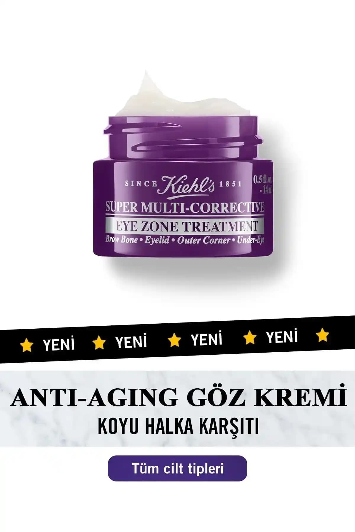 Kiehl's Anti-Aging Göz Kremi: Yaşlanma Belirtilerini Azaltan Etkili Bakım Ürünü