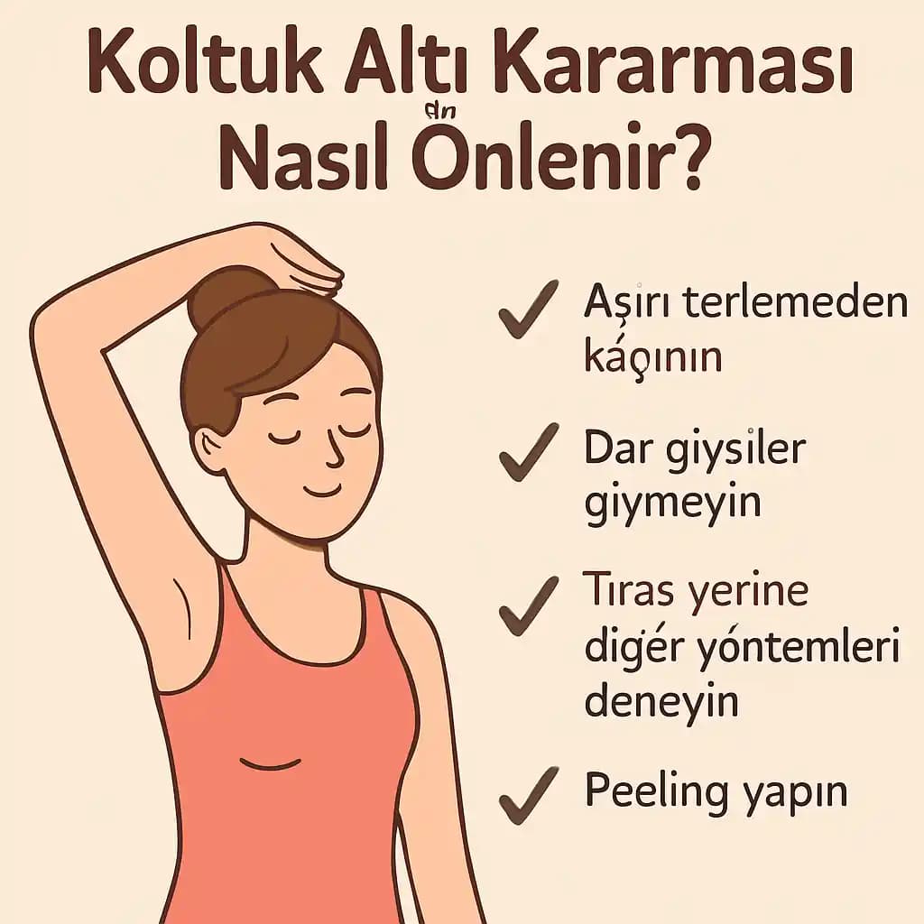 Koltuk Altı Kararması Nedenleri ve Etkili Çözüm Yolları