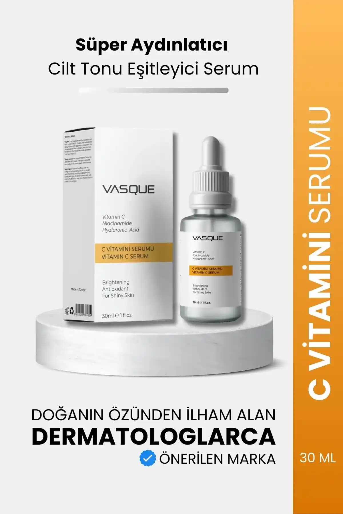 Kozmetik Amaçlı Cilt Vitaminleri ve İlaçlarının Güncel Değerlendirmesi