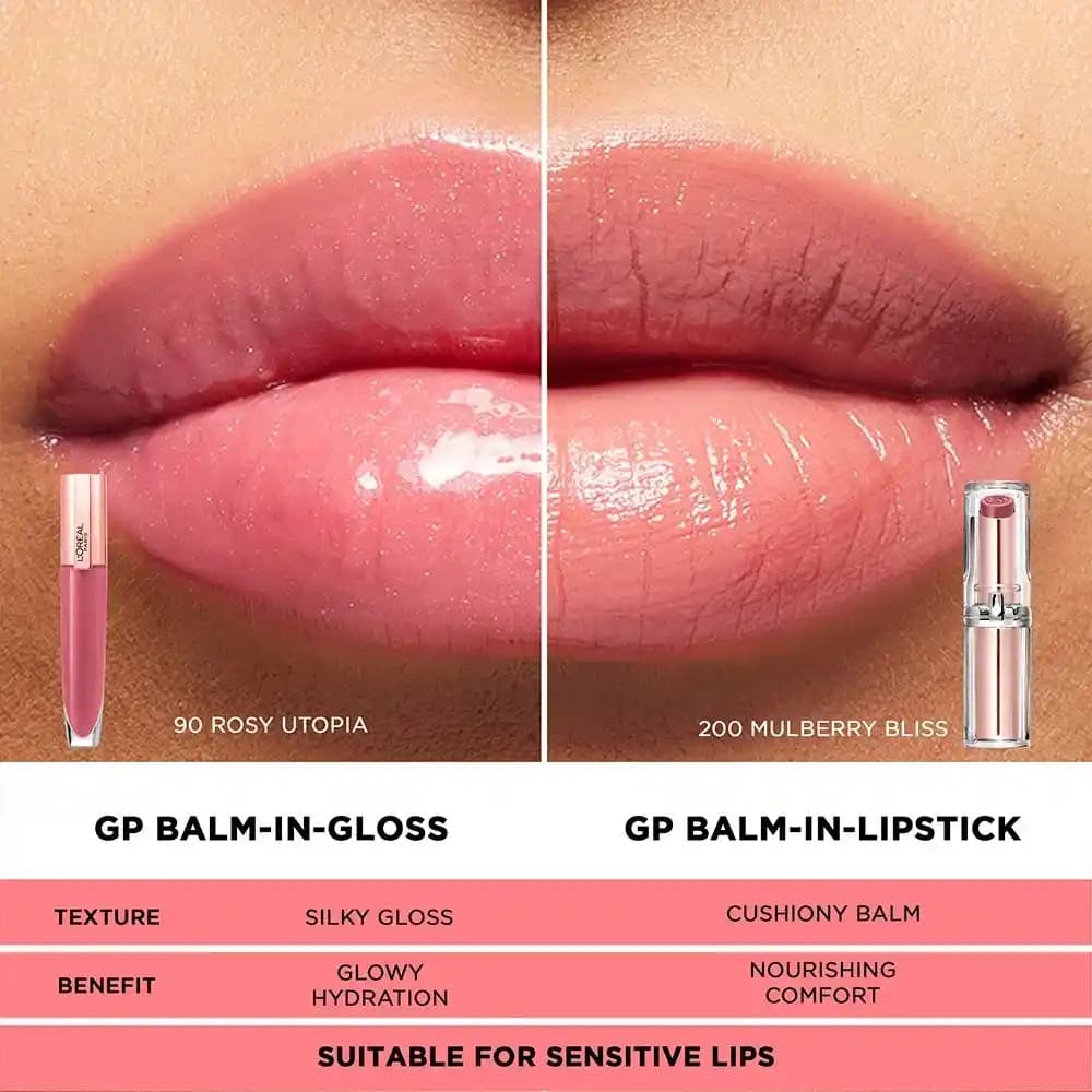 L'Oréal Paradise Glow Balm in Lipstick Dudaklara Doğal Parlaklık ve Nem Sağlayan Yenilikçi Ürün