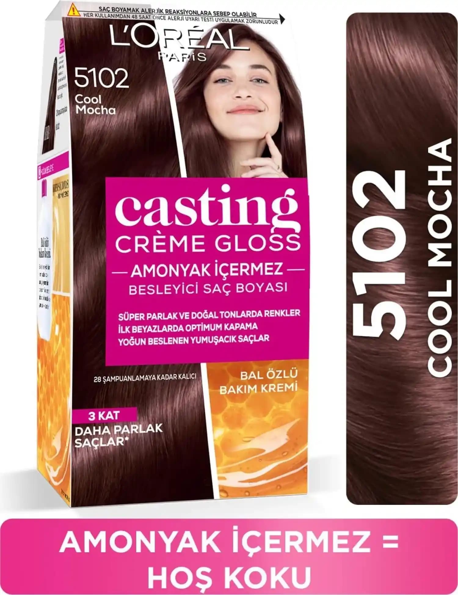 L'Oreal Paris Casting Creme Gloss Saç Boyası ile Doğal Parlaklık ve Renk Sağlayan Çözüm