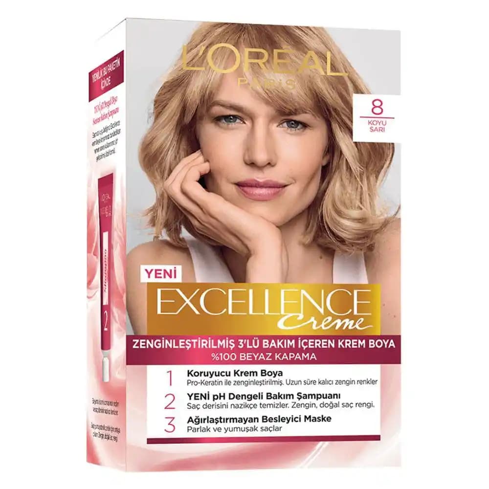 L'Oreal Paris Excellence Creme Kremsi Saç Boyası Özellikleri ve Kullanıcı Deneyimleri