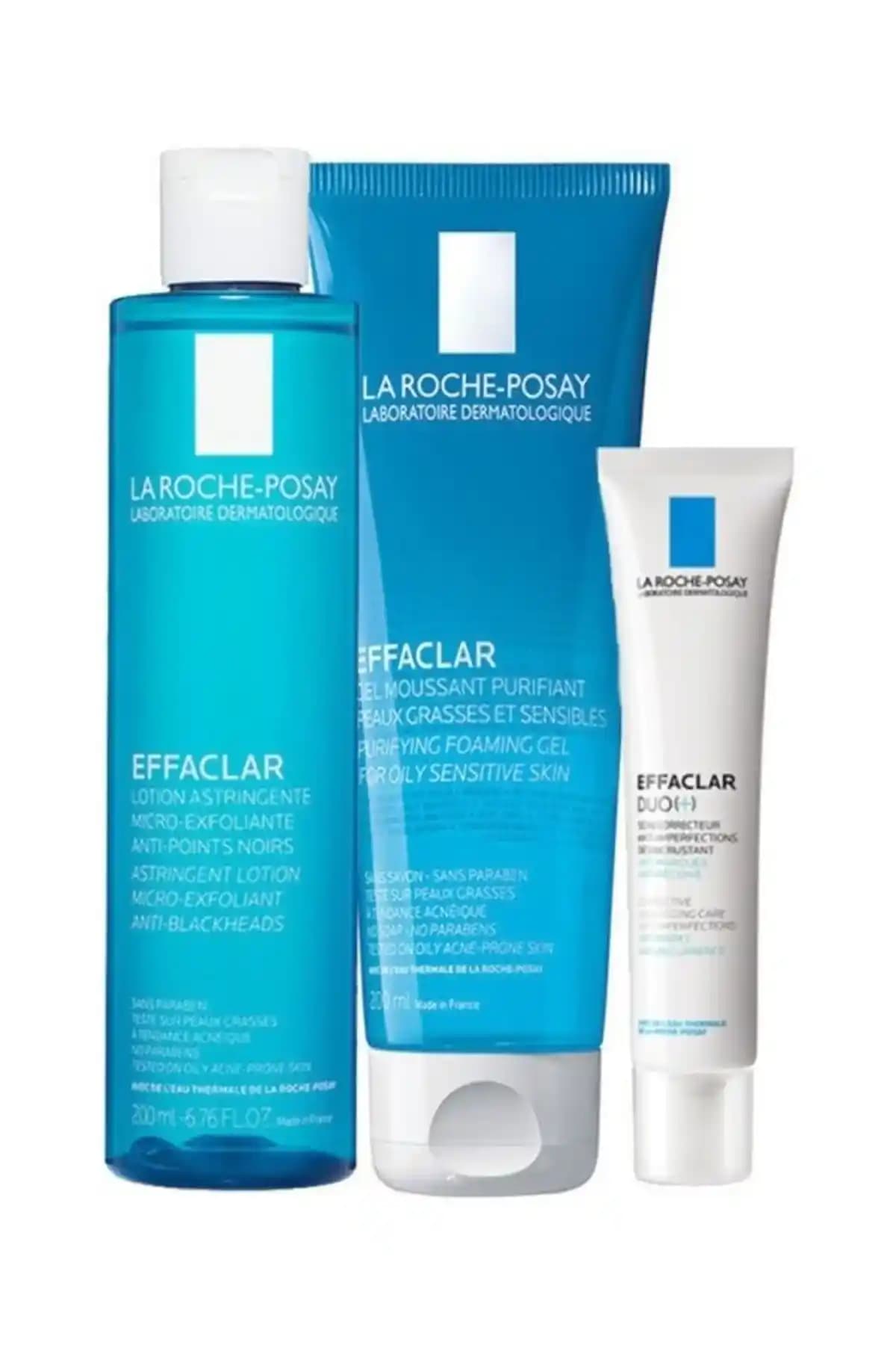 La Roche-Posay Effaclar Bakım Seti Hassas ve Akne Eğilimli Ciltler İçin Etkili Çözüm